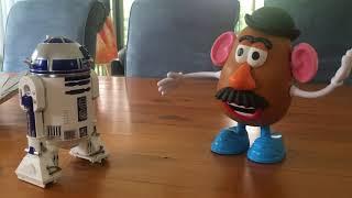 Mr Potato Head and R2-D2 Interaction