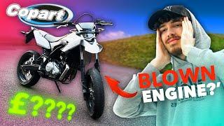 REBUILDING A CHEAP YAMAHA WR 125X FROM COPART