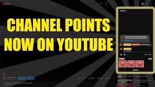 TWITCH STYLE CHANNEL POINTS ON YOUTUBE #YOUTUBE #TWITCH #STREAMERBOT