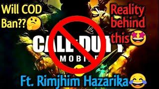 WILL COD:MOBILE ALSO BANNED IN INDIA / FUNNY REACTION FT. RIMJHIM HAZARIKA IN ASSAMESE / MUST WATCH!