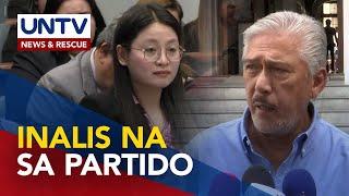 Suspended Mayor Alice Guo, tinanggal na sa partidong Nationalist People's Coalition