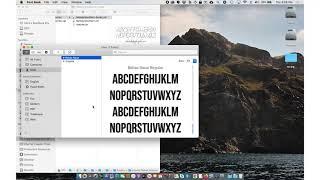 How to Install Fonts in Mac 2021