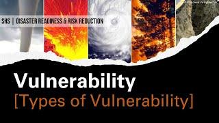 VULNERABILITY [Types of Vulnerability] | DRRR