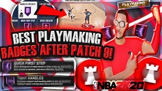 MUST HAVE BEST PLAYMAKING BADGES IN NBA 2K20 AFTER PATCH 10! BEST PLAYMAKING BADGE SETUP ALL BUILDS!