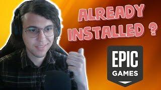How To Add Already Installed Game To Epic Games