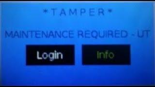 VERIFONE ENGAGE V240M TAMPER MESSAGE REMOVAL