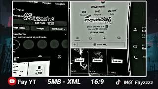 PRESET ALIGHT MOTION - COLLAB BER 4 | DIBAWAH 5MB - XML | DJ DALINDA BABA JAMPING