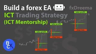 Build a forex EA Robot - ICT Trading Strategy Backtest : High Profits (ICT Mentorship) by fxDreema