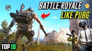 Top 10 Battle Royale Games Like PUBG/BGMI [OFFLINE & ONLINE] High Graphics For Android