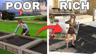 Sims 4 Rags To Riches Challenge In 20 MINUTES