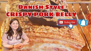 How To Make Danish Style ( Flæskesteg ) CRISPY PORK BELLY