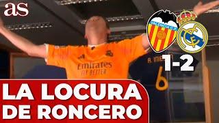 RONCERO se vuelve LOCO con la REMONTADA del MADRID en MESTALLA | VALENCIA-REAL MADRID