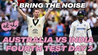 BRING THE NOISE: Smith Century, Rohit's Out on Day 2 Australia Vs India