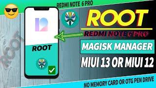 How To Root Xiaomi Redmi Note 6 Pro With Magisk Manager | Twrp Recovery using Root | 2024 
