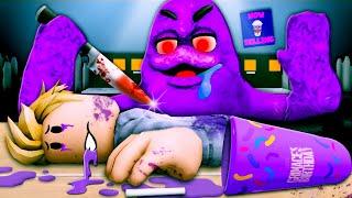 He Tried The GRIMACE SHAKE!! (A Roblox Movie)