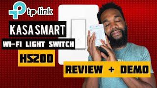 Kasa Smart Light Switch HS200 Review + Demo