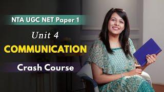 Communication: Crash Course | UGC NET Paper 1 | Complete Revision