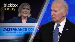 blckbx today: Exit Biden? | Le Pen rekent af met Macron | Van Petrodollar naar Petroyuan?