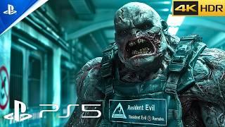 RACCOON CITY APOCALYPSE (PS5) Immersive ULTRA Realistic Graphics Gameplay [4K60FPS] Resident Evil 3