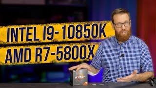 Можно ли назвать i9-10850К и R7-5800X процессорами для игр?