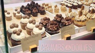 American BAKER and YOUTUBER visits Crumbs and Doilies in London!  An honest review:) | London Vlog