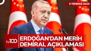 Erdoğan: Kimse Almanların Formalarında Kartal Var Diyor Mu? | TV100 Ana Haber