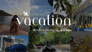 ST LUCIA TRAVEL VLOG | 1ST BRAND TRIP + VOLCANO MUD BATH + WATERFALLS + NATURE HIKES + MORE