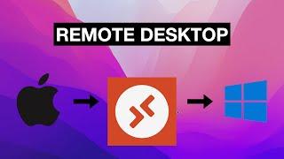 How to Remote Desktop from Mac to Windows | Configure Microsoft Remote Desktop on Mac | aducators