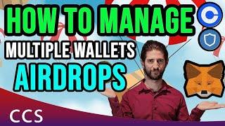 How To Manage Multiple Wallets for Airdrops 🪂  My Personal Method - MUST SEE!!