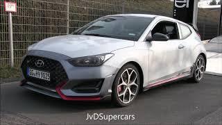 2019 Hyundai Veloster N Still Testing at The Nürburgring ? Lovely Exhaust Sound!