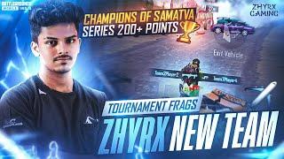 ZHYRX NEW TEAM ️ | CHAMPIONS OF SAMATVA SERIES  | CARNIVAL GAMING | #BGMI