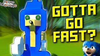 I Try To Fix Sonic and I Can't Tell if it Worked? - Scrap Mechanic Gameplay