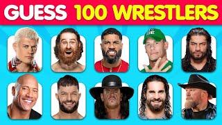 Guess the WWE Superstars in 3 Seconds | Top 100 Most Famous WWE Wrestlers 