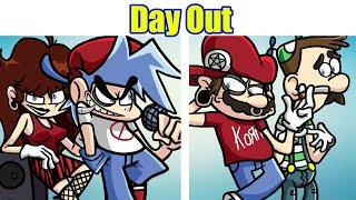 Friday Night Funkin' VS Mario's Madness V2 - Day Out (FNF Mod) (Mario 85'/MX/Mario.EXE)