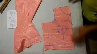 Perfect blouse cutting in Hindi with Easy method and tips : Shree