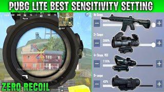 PUBG LITE BEST SENSITIVITY SETTING AFTER 0.22.1| Pubg Lite Sensitivity Setting| Pubg Mobile Lite