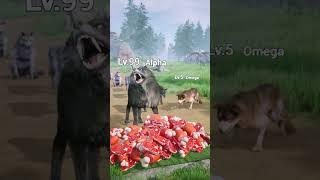 WOLF GAME | Oh no! Who Can Avenge Me! #wolf #animals #shorts