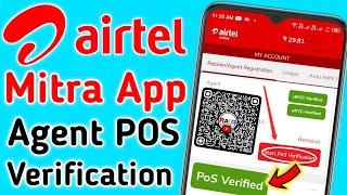 Airtel Mitra App New Agent Pos Verification Retailer Affidavit Pos Verification Kaise Karen 2024_25