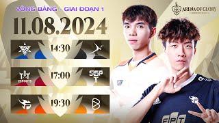 SH vs BSS | TDT vs SGP | FPT vs BOX | VÒNG BẢNG ĐTDV MÙA ĐÔNG 2024 | NGÀY 11/08