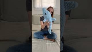 Make a Jumbo #Amigurumi Dolphin - 19 in Long! | #crochet #crochetpatterns