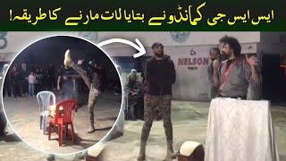 SSG commando Brig demonstration with master jabir bangash