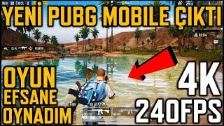 YENİ PUBG MOBILE ÇIKTI | 4K 240 FPS OYNADIM | GAMEPLAY | YENİ GÜNCELLEME | ÇİN | HD PUBG MOBILE