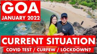 Goa Situation Update - January 2022 | Guidelines,Curfew, Covid Test, Watersports,Casinos | Goa Vlog