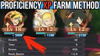 PROFICIENCY XP FARM METHOD  Naruto x Boruto UNS Connections - Supreme Domain TROPHY GUIDE