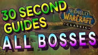 Zul'Gurub All Bosses - 30 Second Guides