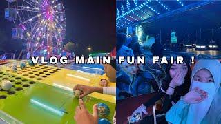 VLOG NINA MAIN FUN FAIR !! DEKAT FUN FAIR TAK RAMAI ORANG ? 