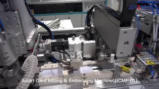 Smart Card Milling and Embedding Machine (SCIMP-01)