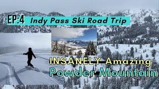 POWDER MOUNTAIN (Is This The Best Kept Secret in Utah?) | Indy Pass Ski Trip