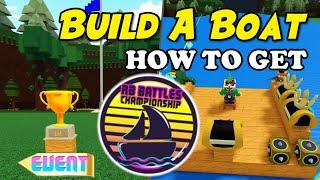 How to Get Build A Boat For Treasure Championship Challenge BADGE (Roblox RB Battles Season 3)