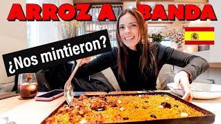 Asi es el ARROZ A BANDA (Primera vez en España)